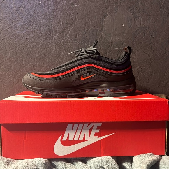 Nike Air Max 97 BLACK/PICANTE RED-ANTHRACITE